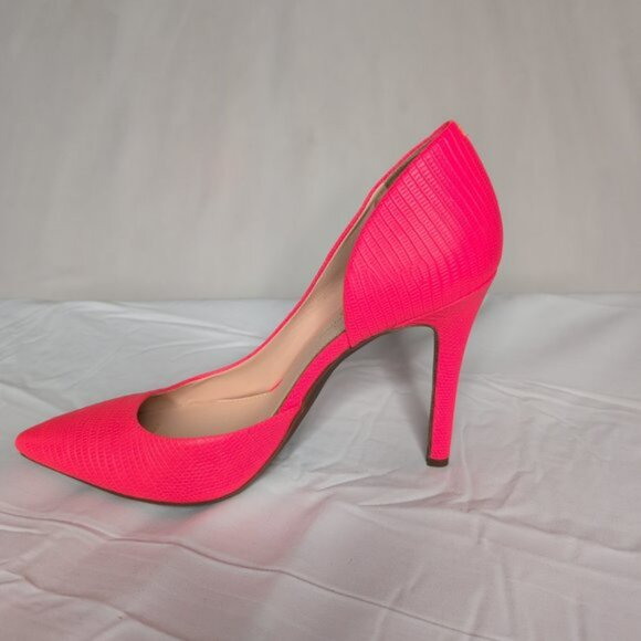 Jessica Simpson Pink Pointed-Toe Stiletto Heels Size 10 - Picture 5 of 8